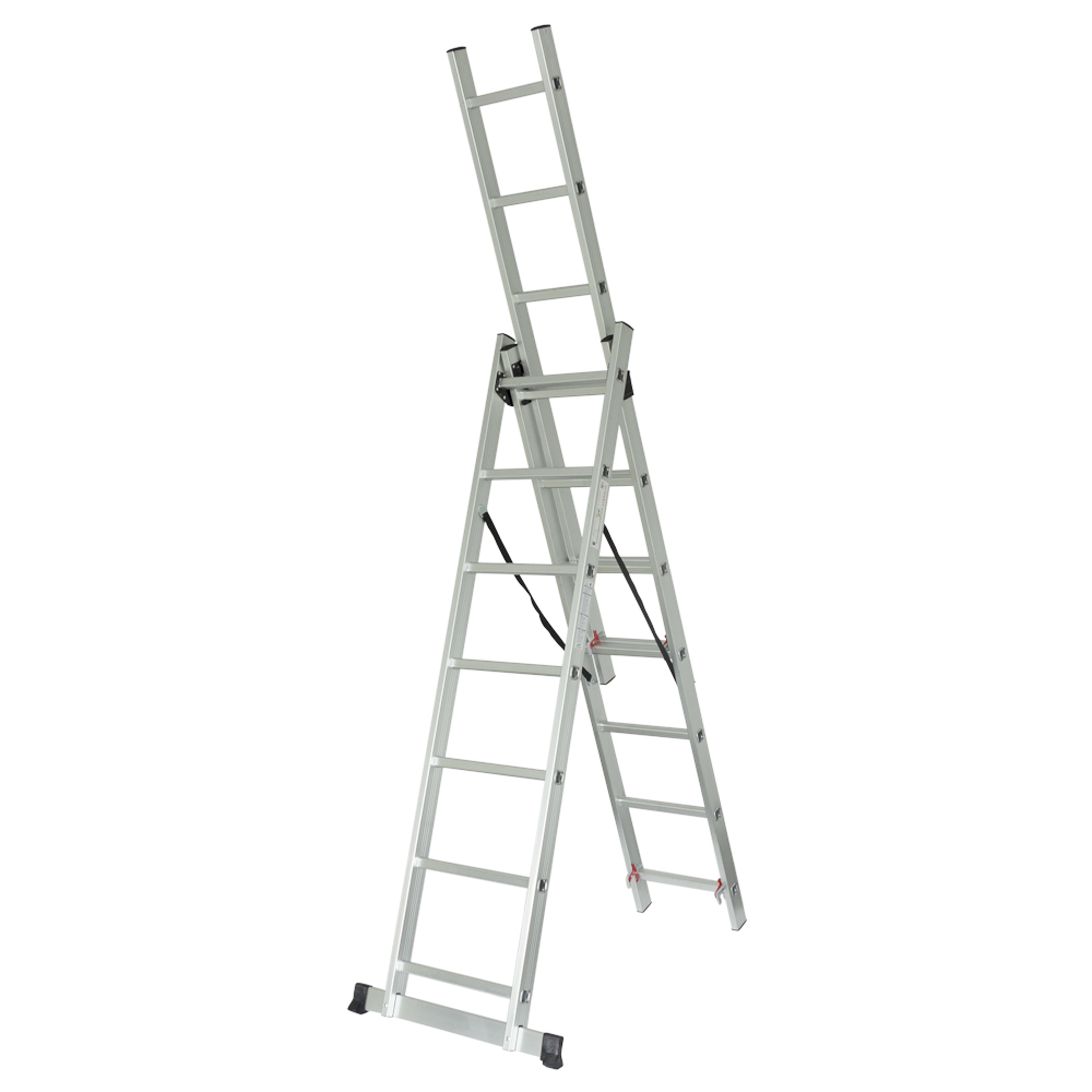 Драбина Sigma розкладна універсальна 3 x 7 сходинок 4.25 м