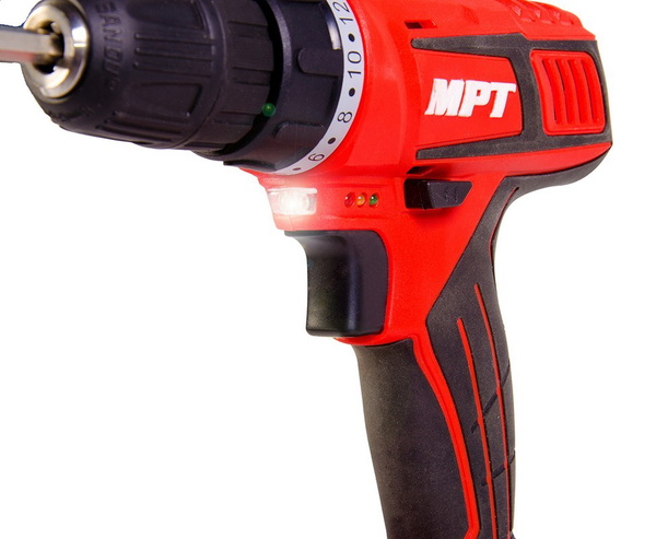 Дрель-шуруповерт MPT аккумуляторный MCDT1626.B2 16 В 1.5 А·ч