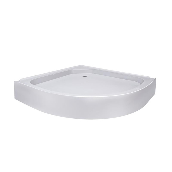 Душова кабіна Lidz Latwa SC80 х 80.SAT.LOW.FR, скло Frost 4 мм + Душовий піддон Lidz KAPIELKA ST80 х 80 х 14