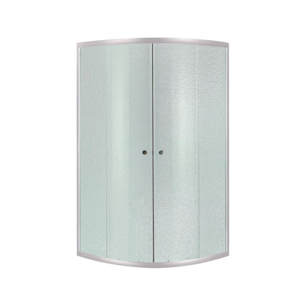 Душова кабіна Lidz Latwa SC80 х 80.SAT.LOW.FR, скло Frost 4 мм + Душовий піддон Lidz KAPIELKA ST80 х 80 х 14