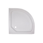 Душова кабіна Lidz Latwa SC80 х 80.SAT.LOW.FR, скло Frost 4 мм + Душовий піддон Lidz KAPIELKA ST80 х 80 х 14