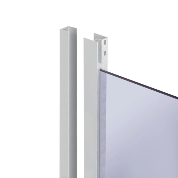 Душевая кабина Lidz Latwa SC90 х 90.SAT.LOW.GR, стекло тонированное 4 мм, без поддона