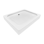 Душова кабіна Lidz Wawel SC100 х 80.SAT.LOW.FR, скло Frost 5 мм + Душовий піддон Lidz KAPIELKA ST100 х 80 х 14