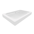 Душова кабіна Lidz Wawel SC120 х 80.SAT.LOW.FR, скло Frost 5 мм + Душовий піддон Lidz KAPIELKA ST120 х 80 х 14