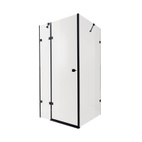 Душова кабіна Qtap Capricorn BLA10128RC6 120 х 80 см, скло Clear 6 мм, покриття CalcLess, без піддона