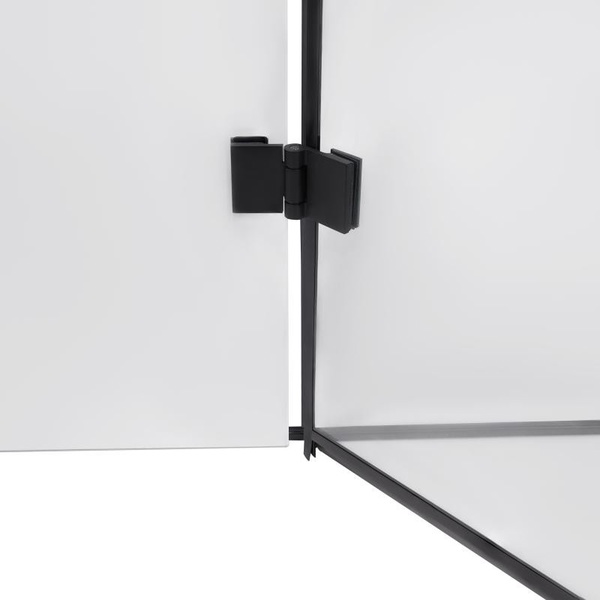 Душова кабіна Qtap Capricorn BLA10128RC6 120 х 80 см, скло Clear 6 мм, покриття CalcLess, без піддона