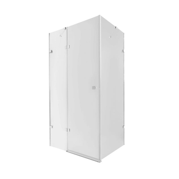 Душова кабіна Qtap Capricorn CRM10128RC6 120 х 80 см, скло Clear 6 мм, покриття CalcLess, без піддона
