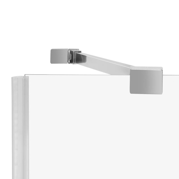 Душова кабіна Qtap Capricorn CRM10128RC6 120 х 80 см, скло Clear 6 мм, покриття CalcLess, без піддона