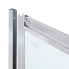 Душова кабіна Qtap Pisces CRM107-9SP5 75-90 х 75-90 см, скло Pear 5 мм, без піддона