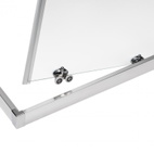 Душова кабіна Qtap Presto CRM1088SP5 80 х 80 см, скло Pear 5 мм без піддона