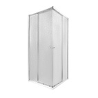 Душова кабіна Qtap Presto CRM1099SP5 90 х 90 см, скло Pear 5 мм без піддона