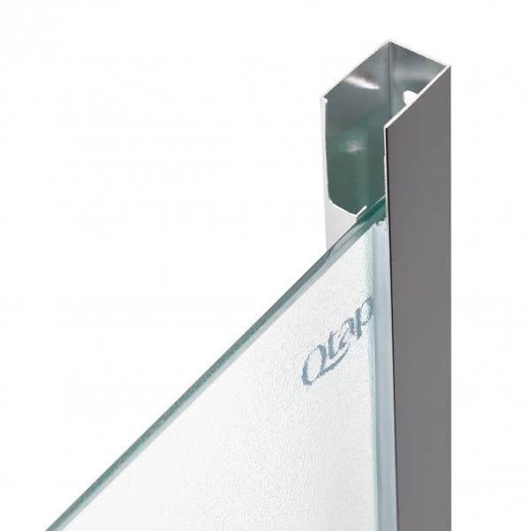 Душова кабіна Qtap Presto CRM1099SP5 90 х 90 см, скло Pear 5 мм без піддона