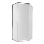 Душова кабіна Qtap Scorpio CRM10115-AC6 100 х 100 см, скло Clear 6 мм, покриття CalcLess, без піддона