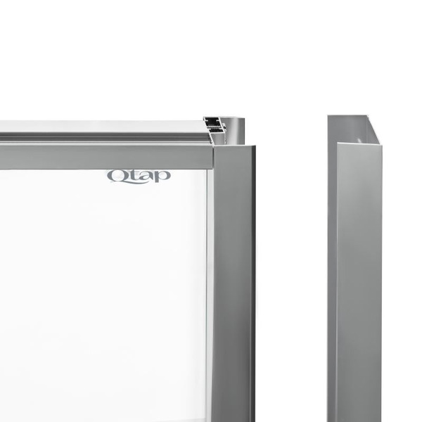 Душова кабіна Qtap Scorpio CRM10115-AC6 100 х 100 см, скло Clear 6 мм, покриття CalcLess, без піддона