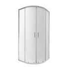 Душова кабіна Qtap Taurus CRM1011AC6 100 х 100 см, скло Clear 6 мм покриття CalcLess, без піддона