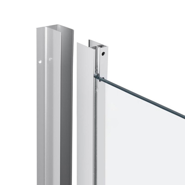 Душова кабіна Qtap Taurus CRM1011SC6 100 х 100 см, скло Clear 6 мм, покриття CalcLess, без піддона