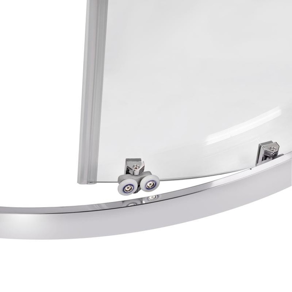 Душова кабіна Qtap Taurus CRM1099AC6 90 х 90 см, скло Clear 6 мм покриття CalcLess, без піддона