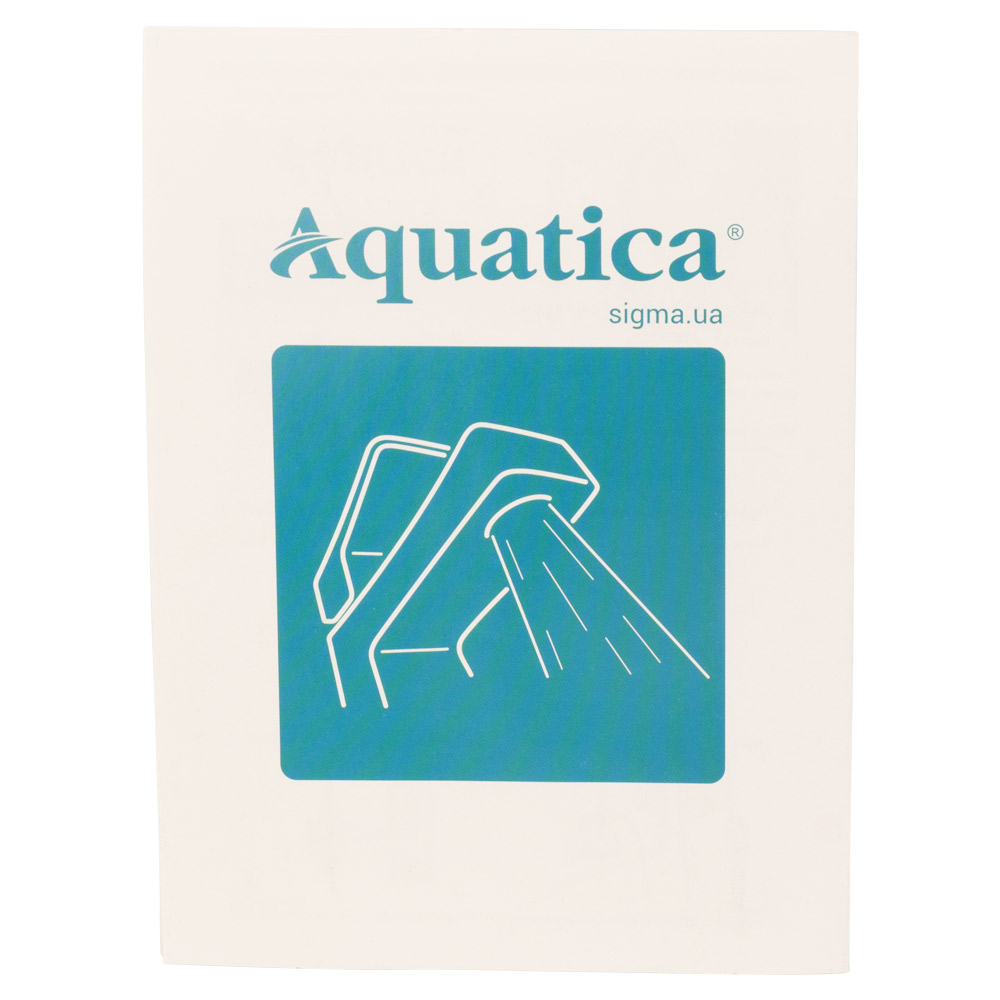 Душова система Aquatica SS s18 з картриджним змішувачем Ø35 мм