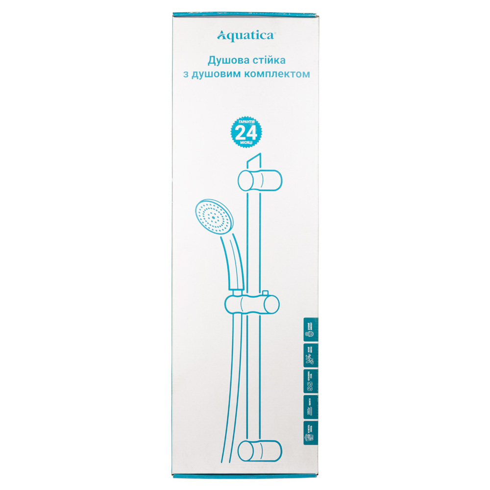 Душова стійка Aquatica з душовим комплектом 60A