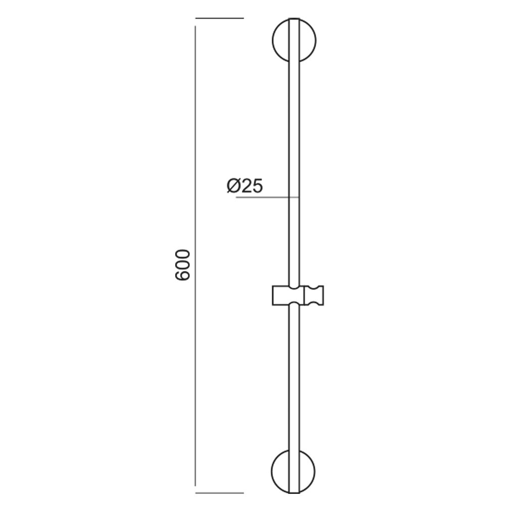 Душова стійка Aquatica з душовим комплектом 75A