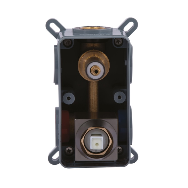 Душова система для душу Qtap Gemini прихованого монтажу на два споживачі Gunmetal Black PVD (QTGEM113GMB45698)