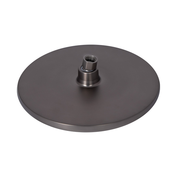 Душова система для душу Qtap Slavonice на два споживачі Gunmetal Black PVD (QTSLA110GMB45913)