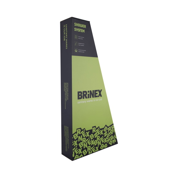Душова система універсальна Brinex Pure 1030 на три споживачі Nickel (BRIPUR1030NKL)