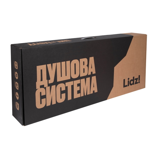 Душевая система универсальная на три потребителя (с изливом) Lidz Latwa Chrome 1031 (k35) (LDLAT1031CRM48993)