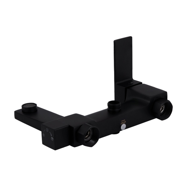 Душова система універсальна Qtap Gemini на три споживачі (з виливом) Black Matt (QTGEM111BLM45686)