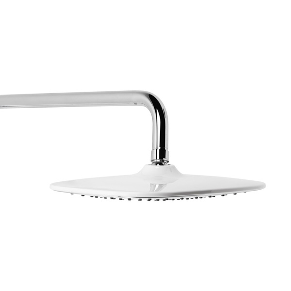 Душова система універсальна Qtap Grand на три споживачі (з виливом) Chrome/White (QTGRAWCR1004)