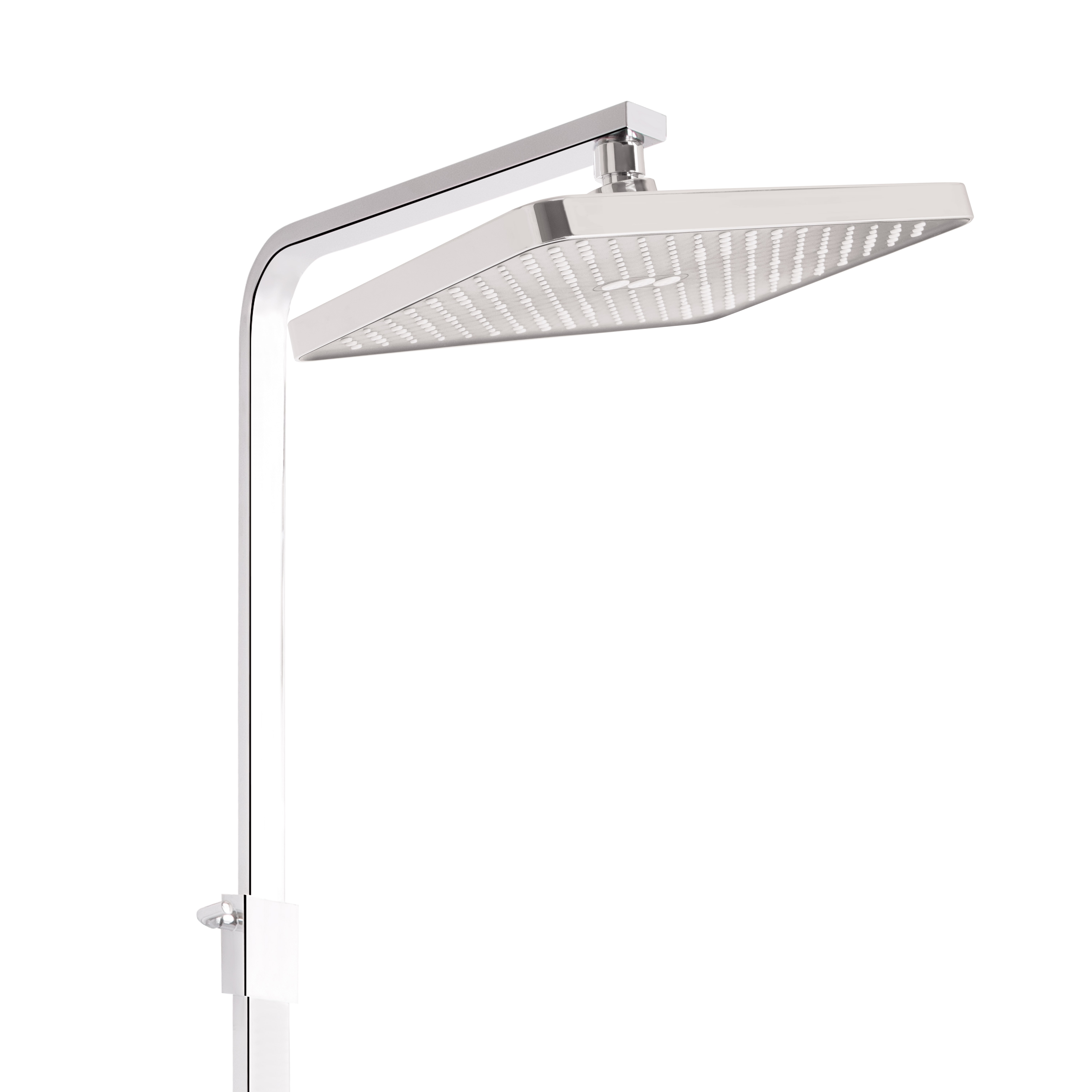 Душова система універсальна Qtap Swan Cascada на три споживачі (з виливом) Chrome (QTSWA111CRM45566)