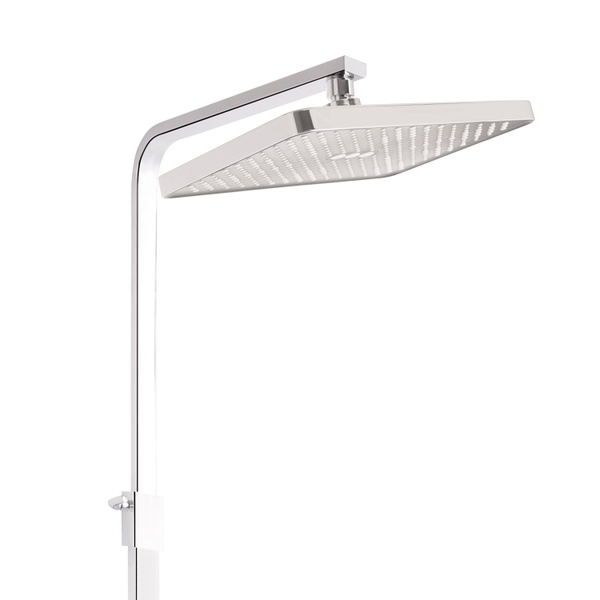 Душова система універсальна Qtap Swan Cascada на три споживачі (з виливом) Chrome (QTSWA111CRM45566)