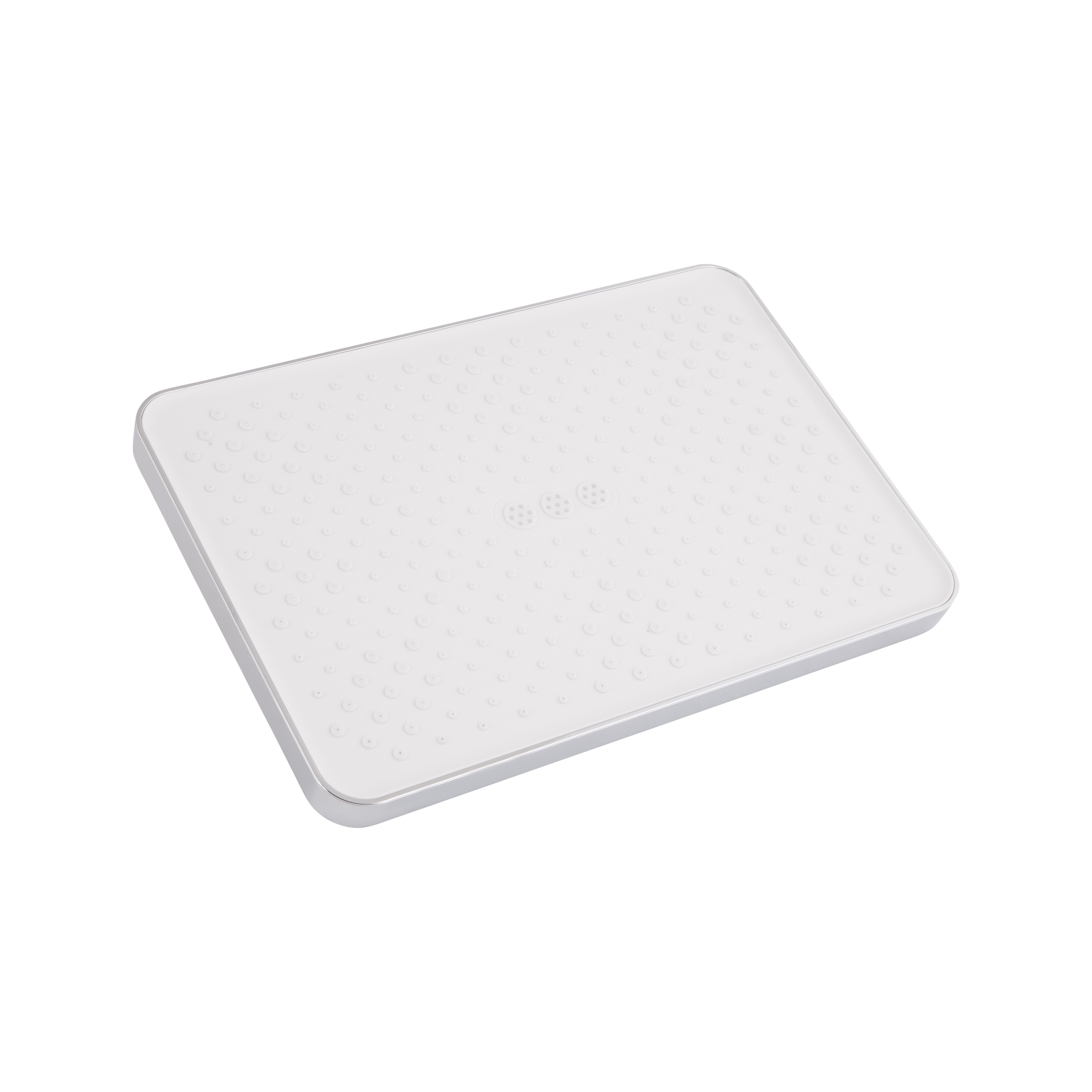 Душова система універсальна Qtap Swan Cascada на три споживачі (з виливом) Chrome/White (QTSWA111CRW45570)