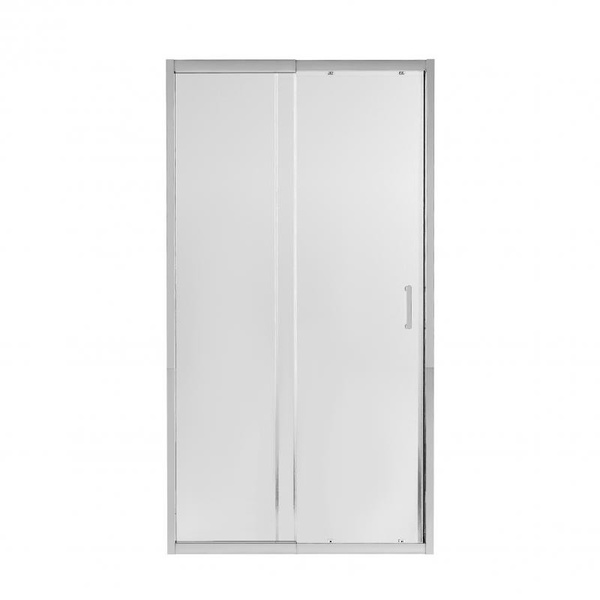 Душові двері в нішу Qtap Taurus CRM201-11.C6 97-108 х 200 см, скло Clear 6 мм, покриття CalcLess