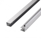 Душові двері в нішу Qtap Taurus CRM201-11.C6 97-108 х 200 см, скло Clear 6 мм, покриття CalcLess