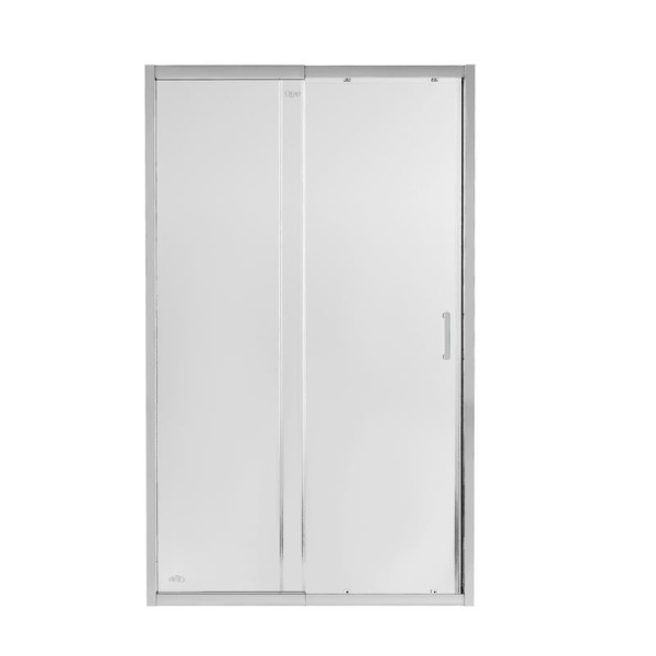 Душові двері в нішу Qtap Taurus CRM2013-14.C6 130-140 х 200 см, скло Clear 6 мм, покриття CalcLess