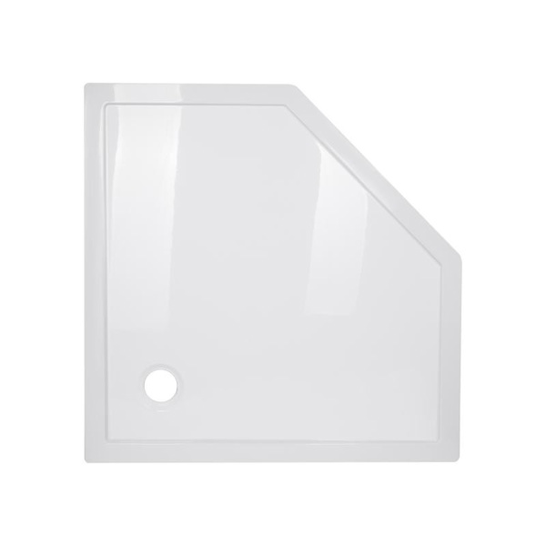 Душовий піддон Qtap 100 х 100 х 12 см + сифон (Diamond 301112)