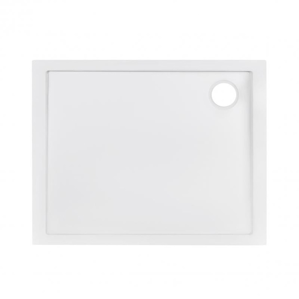 Душовий піддон Qtap 100 х 80 х 12 см + сифон (Tern 301812C)