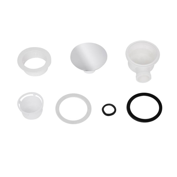 Душовий піддон Qtap 100 х 80 х 12 см + сифон (Tern 301812C)