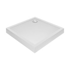 Душовий піддон Qtap 80 х 80 х 12 см + сифон (Tern 308812C)