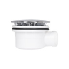 Душовий піддон Qtap 80 х 80 х 12 см + сифон (Tern 308812C)