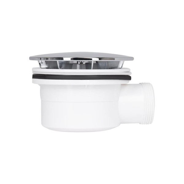 Душовий піддон Qtap 80 х 80 х 12 см + сифон (Tern 308812C)