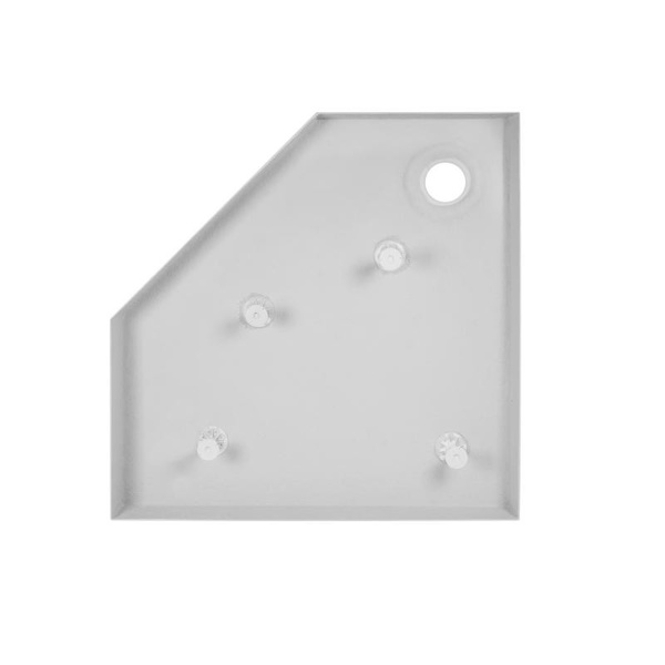Душовий піддон Qtap 90 х 90 х 12 см + сифон (Diamond 309912)