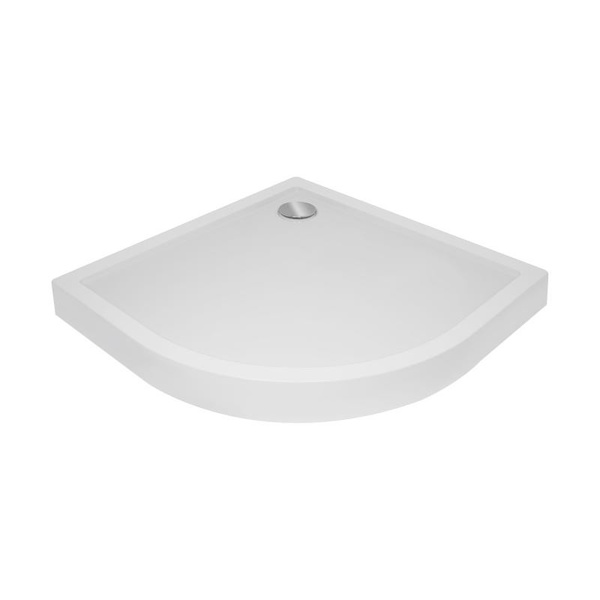 Душовий піддон Qtap 90 х 90 х 12 см + сифон (Robin 309912C)