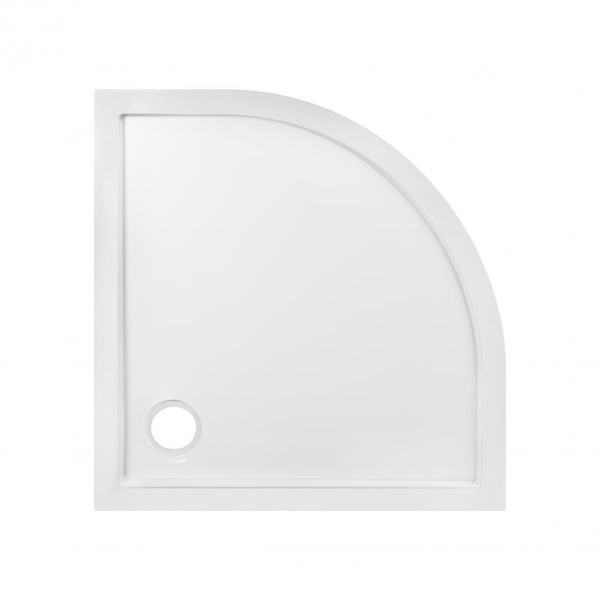 Душовий піддон Qtap 90 х 90 х 12 см + сифон (Robin 309912C)