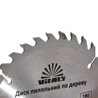 Диск пильный Vitals по дереву 180 х 22,2/20 ATB 36