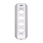 Диспенсер для мила Qtap Pohodli Chrome (Dávkovač) (QTDM350CP1)