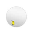 Дзеркало Lidz Astra R600 з LED-підсвічуванням Touch, з антизапотіванням, димером, рег. яскравості (LDASR60049289)