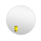 Дзеркало Lidz Astra R800 з LED-підсвічуванням Touch, з антизапотіванням, димером, рег. яскравості (LDASR80049290)