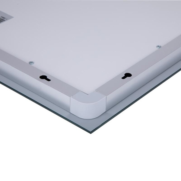 Дзеркало Lidz Kubis 600 х 800 з LED-підсвічуванням Touch, з антизапотіванням, димером, рег. яскравості (LD78LF9376080)